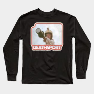 DEATHSPORT / 70s Cult Sci Fi Movie Long Sleeve T-Shirt